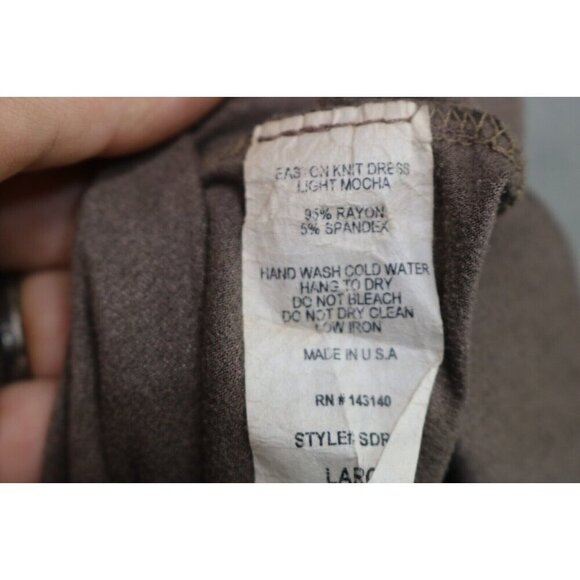 Standard People's Project Sleeveless Faux Seude Mini Dress/Tunic-Size Large - Picture 4 of 6